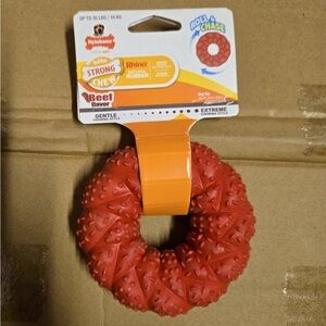 Dog Toy: Nylabone Rhino Dental Chew Ring